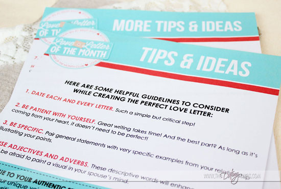 Love Letter Tips Ideas