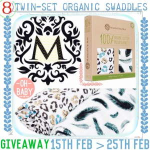 margaux & May swaddles