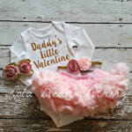Baby Girl Valentine's Day Outfit