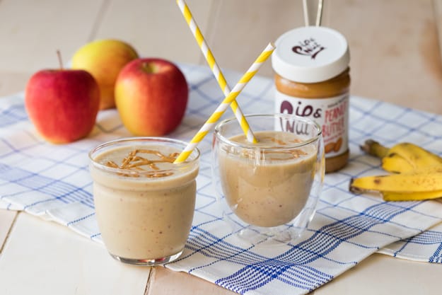 We enjoy doing smoothies for the kids for an after school snack. Plus they love dipping the apples in the smoothies. 