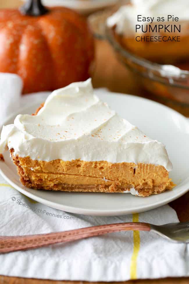 The Simplest Pumpkin Pie Cheesecake to make