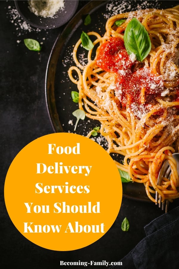 Food Delivery Services that help bring food to your home from your favorite restaurants 