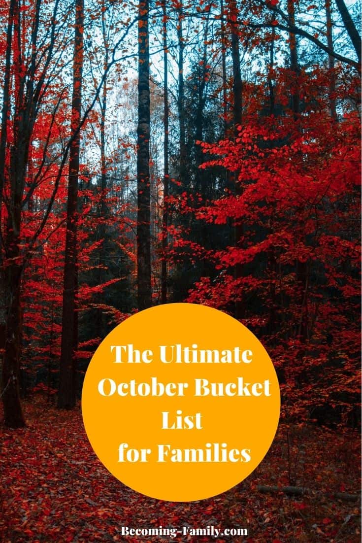 October Bucket List for Families